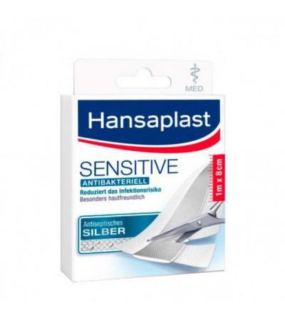 Пластырьдля чуствительной кожи HANSAPLAST med Sensitive Pflaster 8 cm x 1 m HANSAPLAST