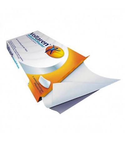 Пластырь для местного лечения боли VOLTAREN Wirkstoff Pflaster 5 шт VOLTAREN