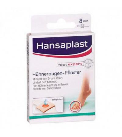 Пластырь при натирании ног HANSAPLAST Hühneraugenpflaster 8 шт HANSAPLAST