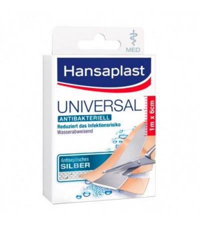 Пластырь универсальный полоски HANSAPLAST med Universal 6 cm x 1 m Abschnitte HANSAPLAST