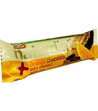 Плитки для похудения  с шоколадом и апельсином Orange Chocolate + Extra Vitamin C 58 гр. х 1 шт. Naturdiet