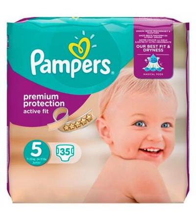 Подгузники Active Fit 5 11-25 кг 35 шт Pampers