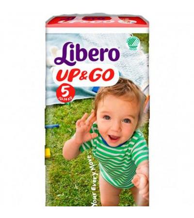 Подгузники-трусики UP & GO 5 10-14 кг BIG BOX 84 шт Libero