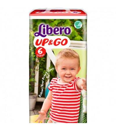 Подгузники-трусики UP & GO 6 13-20 кг BIG BOX 76 шт Libero