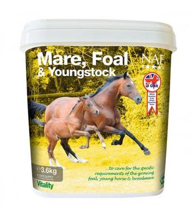 Подкормка для кобыл и жеребят NAF Mare, Foal & Youngstock 3600 гр NAF