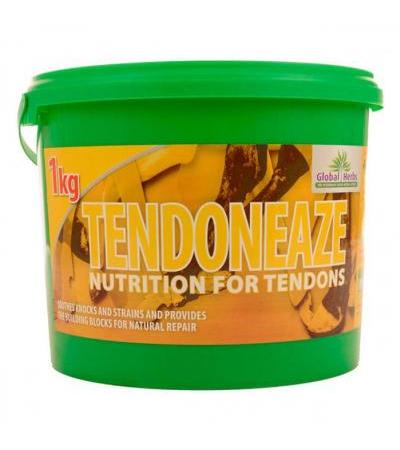 Подкормка для сухожилий и связок лошади Global Herbs TendonEaze 1000 гр Global Herbs
