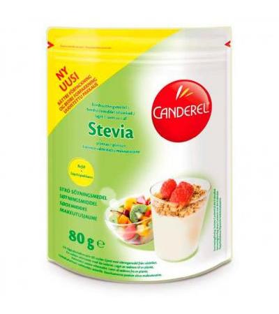 Подсластитель порошок Stevia 80 гр Canderel