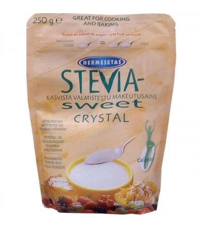 Подсластитель SteviaSweet Crystal 250 гр Hermesetas