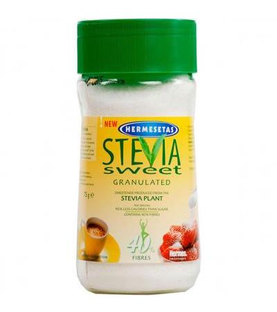 Подсластитель SteviaSweet в банке 75 гр Hermesetas
