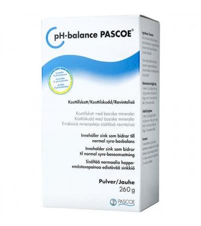 Порошок pH-Balance Pascoe + Zn 260 гр BETHOVER