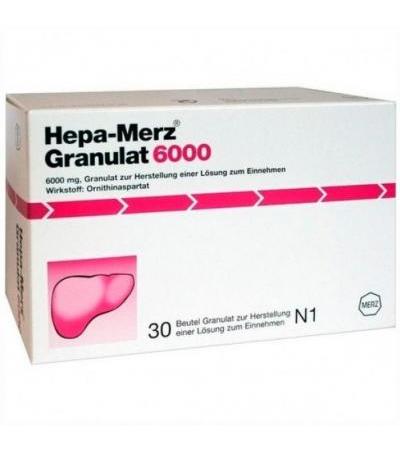 Препарат для лечения печени HEPA MERZ Granulat 6.000 Btl. 30 шт MERZ Pharmaceuticals