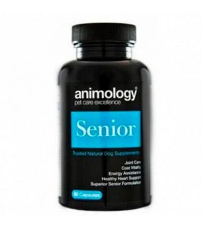 Препарат для поддержания работы суставов и сердца у пожилых собак Senior 60 Capsules (Canine) Animology