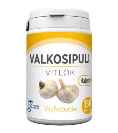 Препарат для профилактики с чесноком VALKOSIPULI 150 капсул Via Naturale