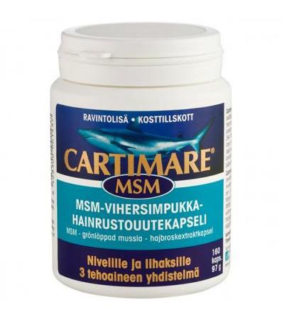 Препарат для здоровья суставов и хрящей Cartimare MSM 160 капсул Hankintatukku