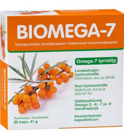 Препарат с облепиховым маслом Biomega-7 60 капсул Hankintatukku