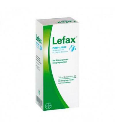 Препарат жидкий с помпой от вздутия живота LEFAX Pump Liquid 100 мл Lefax