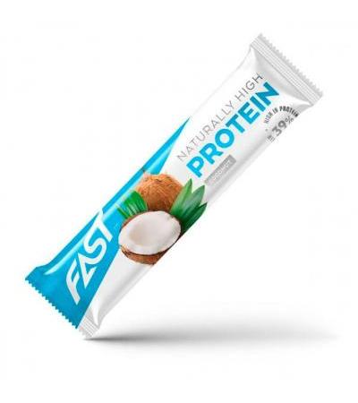 Протеиновый батончик NATURALLY HIGH PROTEIN с кокосом 35 гр FAST