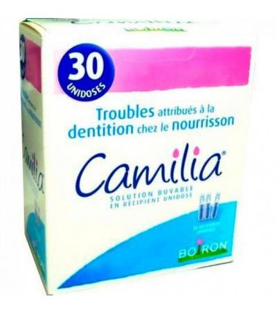 Раствор для прорезывания зубов CAMILIA BOITE DE 30 шт Boiron