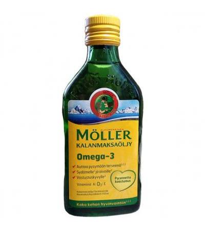 Рыбий жир Меллер Омега-3 Moller Omega-3 250 мл