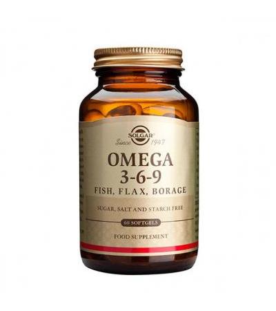 Рыбий жир OMEGA-3-6-9 60 капсул Solgar