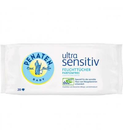 Салфетки для младенцев Penaten Baby Ultra Sensitive 20 шт PENATEN