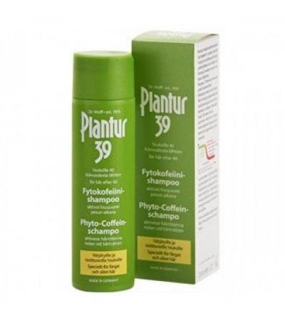 Шампунь для ухода за окрашенными и поврежденными волосами Plantur 39 250 мл Plantur