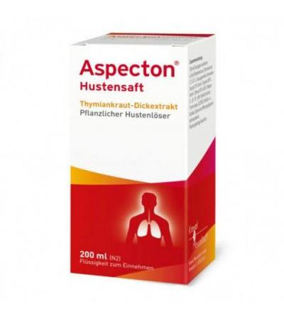 Сироп от кашля для детей ASPECTON Hustensaft 200 мл Aspecton