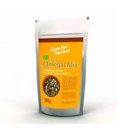 Смесь зерен Hyvän Olon Superfood OMEGAT MIX 3-6-9 250 гр Via Naturale