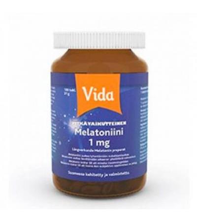 Снотворное Vida Melatoniini 1MG 100 таблеток Vida