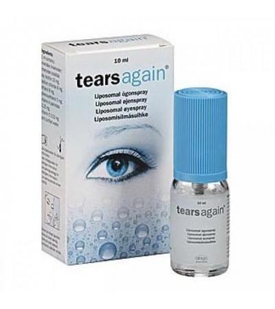 Спрей для увлажнения чувствительных глаз TEARSAGAIN 10 мл Sabora