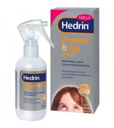 Спрей для защиты от вшей HEDRIN PROTECT & GO SPRAY 120 мл Stada