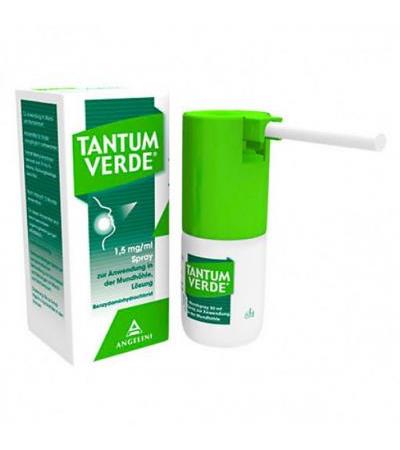 Спрей от боли в горле TANTUM VERDE 1,5 mg/ml Spr.z.Anwend.i.d.Mundhöhle 30 мл Tantum Verde