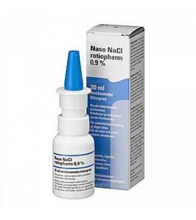 Спрей от насморка NASO NaCL 0,9% 20 ML RatioPharm