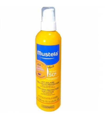 Спрей от солнца для младенцев MUSTELA LAIT SOLAIRE SPF50+ 300 мл MUSTELA