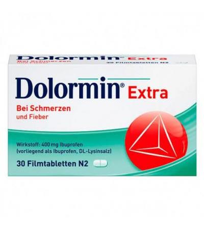 Средство от боли DOLORMIN Extra Filmtabletten 30 таблеток Dolormin