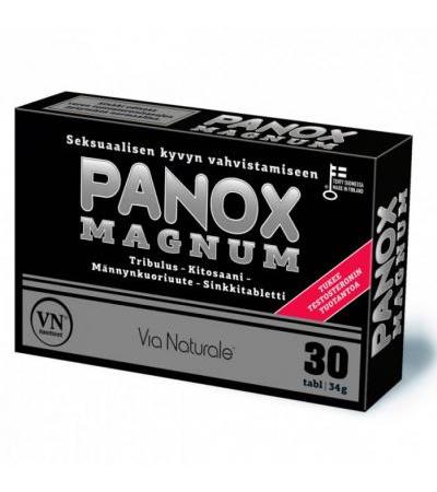 Средство от мужской сексуальной дисфункции Panox Magnum 30 таблеток Via Naturale