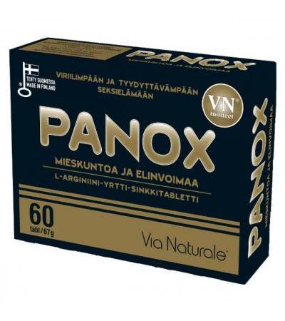 Средство Panox от мужской сексуальной дисфункции 60 таблеток Via Naturale