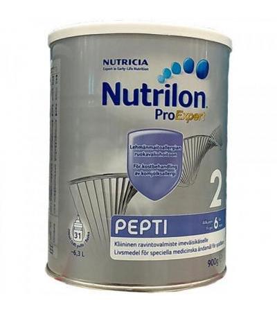 Сухое молоко для детей 6-12 месяцев Nutrilon Pepti 2 900 гр Nutrilon