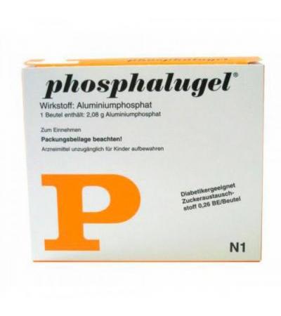 Суспензия от изжоги в пакетиках Phosphalugel Btl. Susp.z.Einnehmen 100 шт Astellas Pharma
