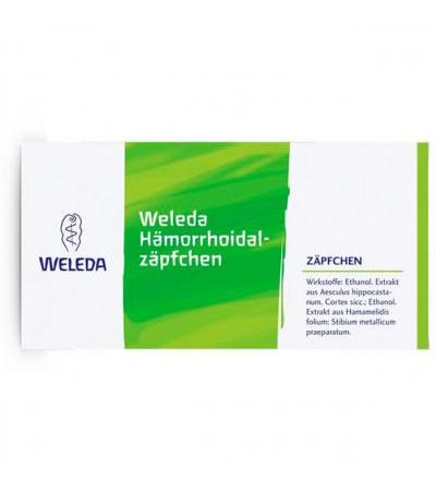 Свечи для лечения геморроя Weleda HÄMORRHOIDAL 50 шт Weleda