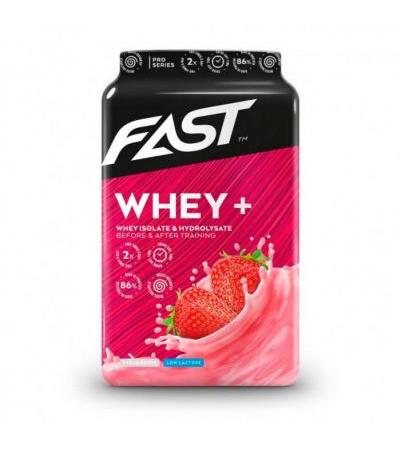 Сыворотка с клубникой WHEY+ PROTEIINIJAUHE 600 гр FAST
