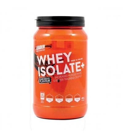 Сывороточный изолят с шоколодом WHEY ISOLATE+ CHOCOLATE 600 гр Leader