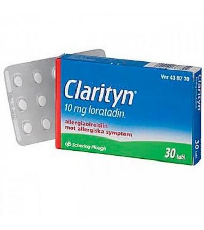 Таблет от аллергического ренита CLARITYN TABLETTI 10MG 30 шт Bayer