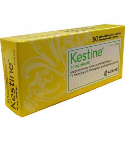 Таблетки от аллергии покрытые оболочкой KESTINE 10 мг 10 шт. Almirall