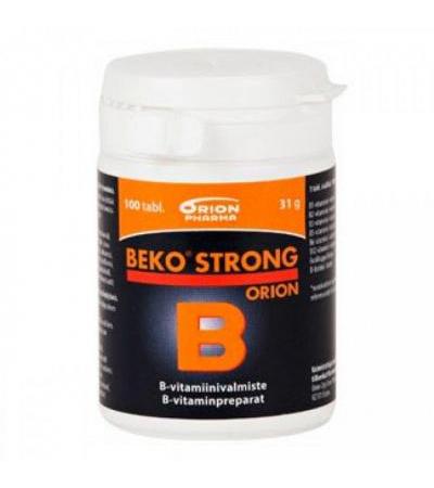 Витамин B BEKO STRONG 100 таблеток Orion