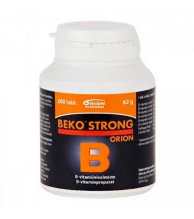 Витамин B BEKO STRONG 200 таблеток Orion