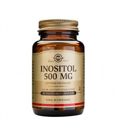 Витамин B8 Инозитол Inositoli 500 мг 50 таблеток Solgar