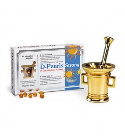 Витамин D-Pearls Strong 38 µg 160 капсул Pharma Nord
