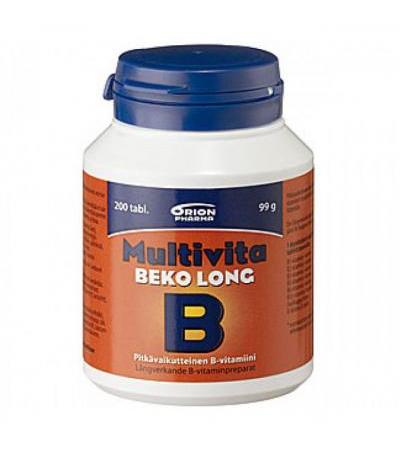 Витамин Multivita B BEKO LONG таблетки