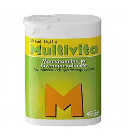 Витамин Multivita M витамины и минералы таблетки